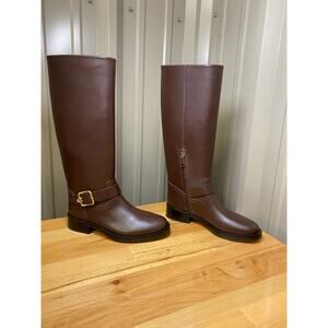 Coach Madeline Leather Boots Women's Size 6 New!